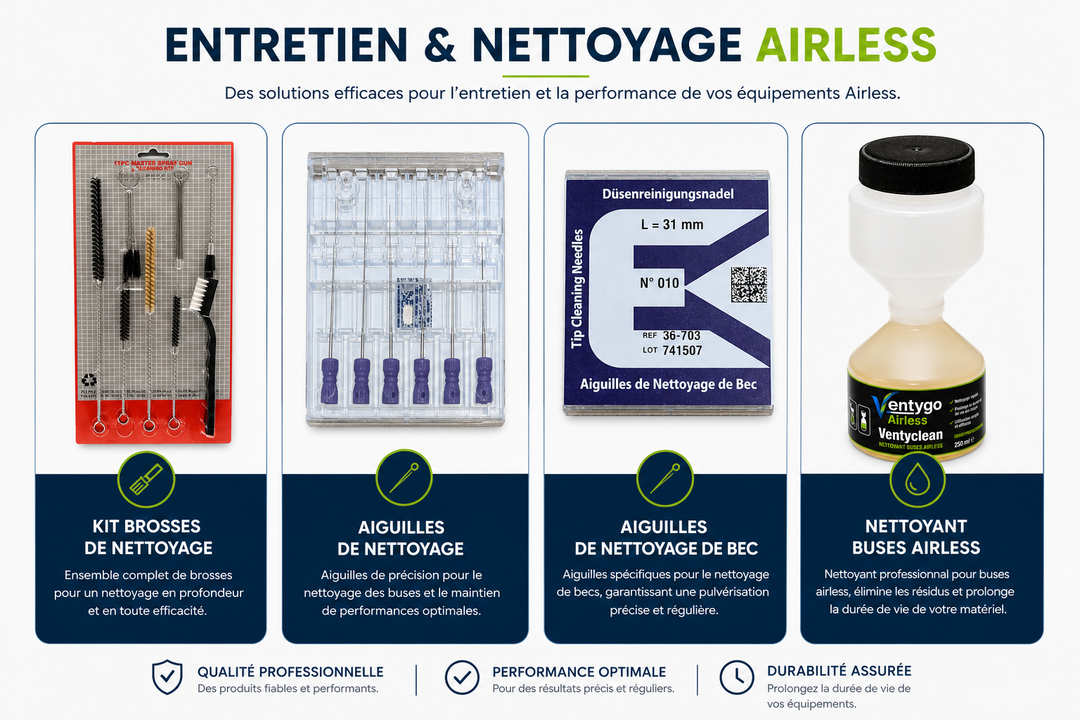 Entretien & Nettoyage Airless