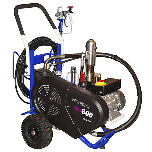Pompe à piston airless HydroPro 600 E, 6 L/min monophasé 230V — Swiss Airless Suisse