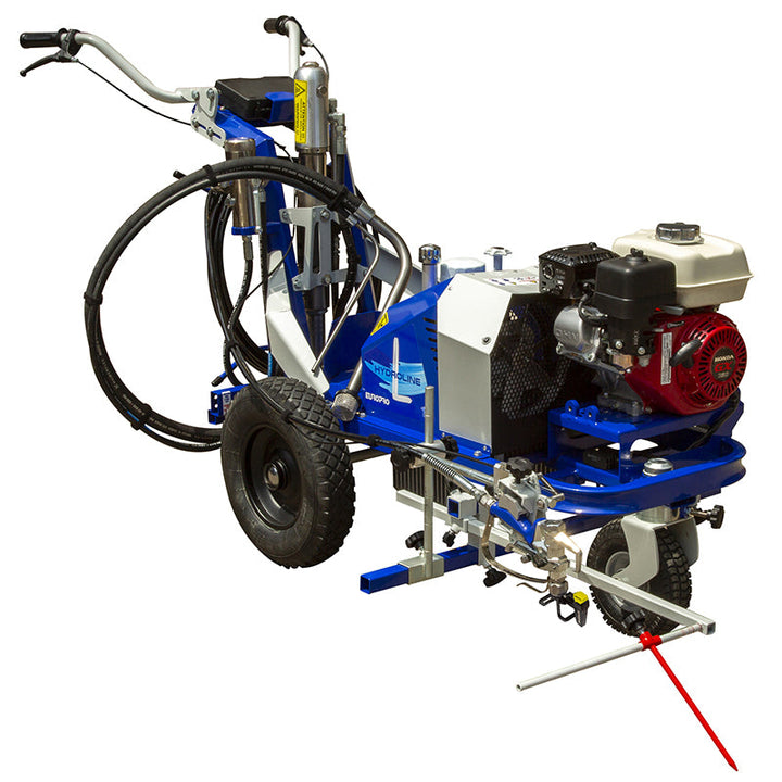 Machine à tracer airless HydroLine L, traceuse routière 200 bar Honda 4 CV — Swiss Airless Suisse