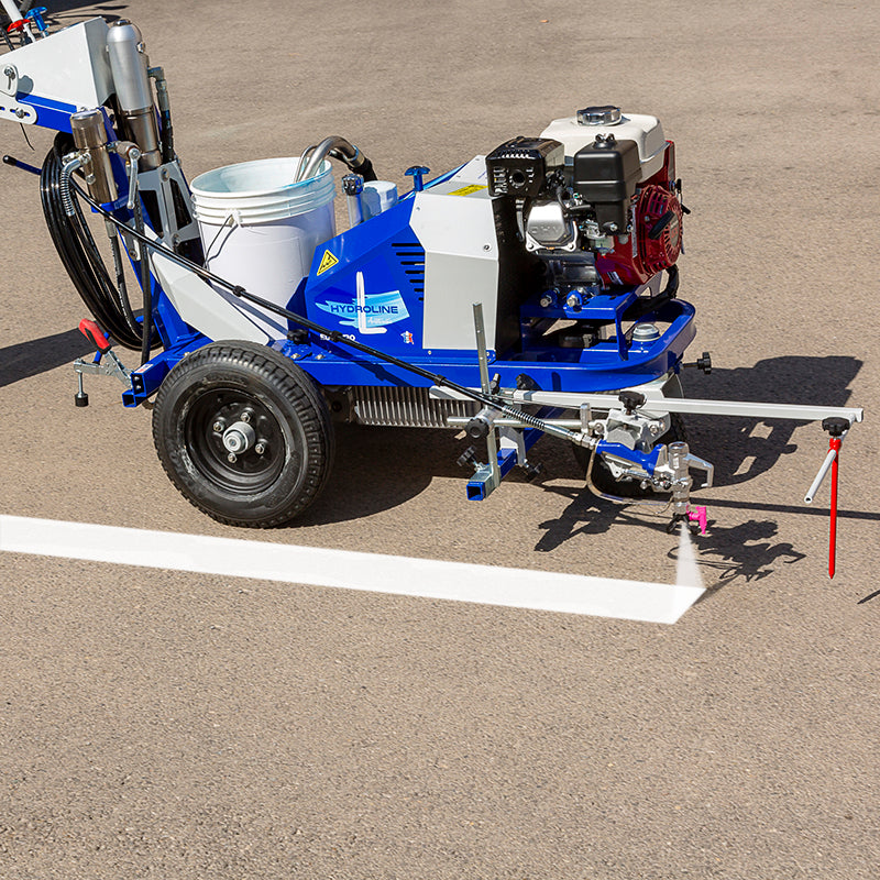 Traceuse autotractée HydroLine L, pont hydraulique à différentiel — détail — Suisse