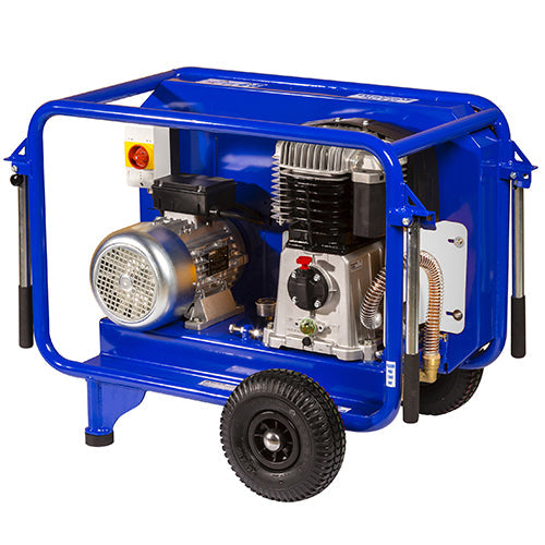 Compresseur EuroPro 50 TR triphasé 5,5 kW, cuve 164 L — Swiss Airless Suisse