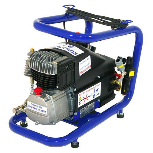 Compresseur EuroPro 27 compact 24 kg, 230V monophasé, finitions et retouches — Swiss Airless Suisse