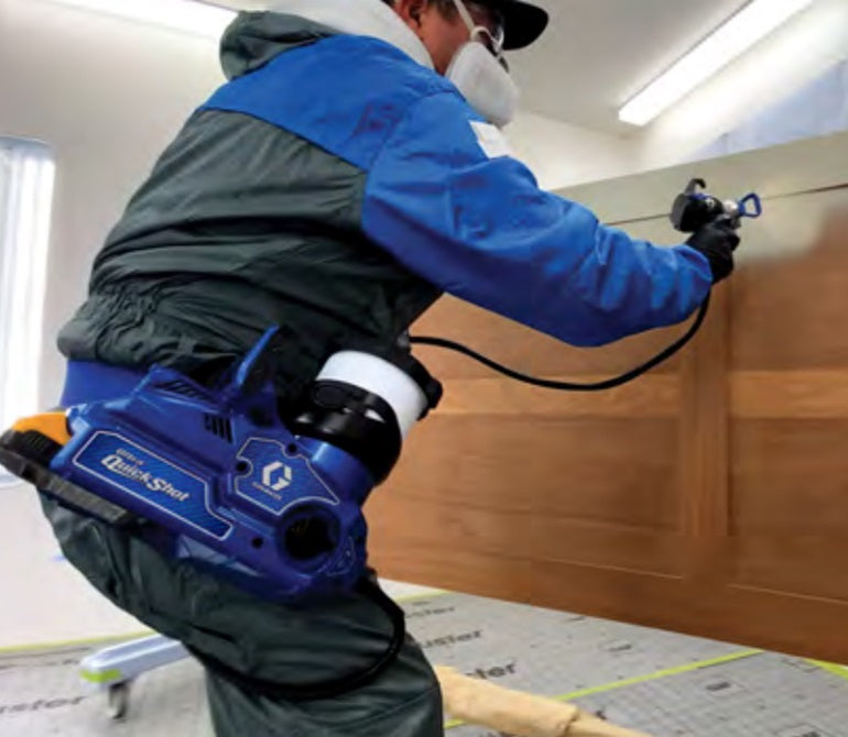 Graco Ultra QuickShot buses RAC X batteries DEWALT — Suisse