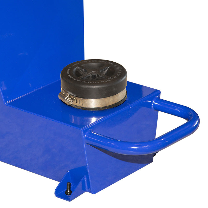 Cuve inox 60 L chariot airless EuroSpray — détail — Suisse