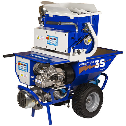 Ensemble à enduire Project CP 35 avec malaxeur MixPro 80 et lances mortier et ITE, 30 kg/min — Swiss Airless Suisse