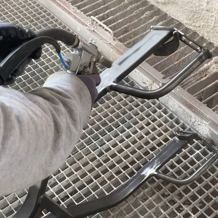 Ensemble sablage SandBlastPro avec compresseur EUROPRO 40 — détail — Suisse