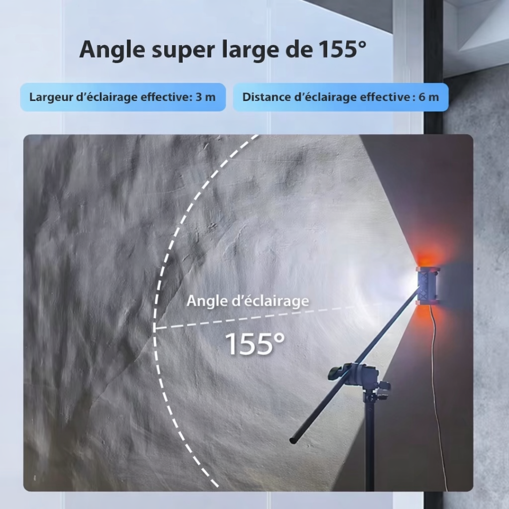 Lampe rasante LED éclairage de surface pour peintre — Suisse