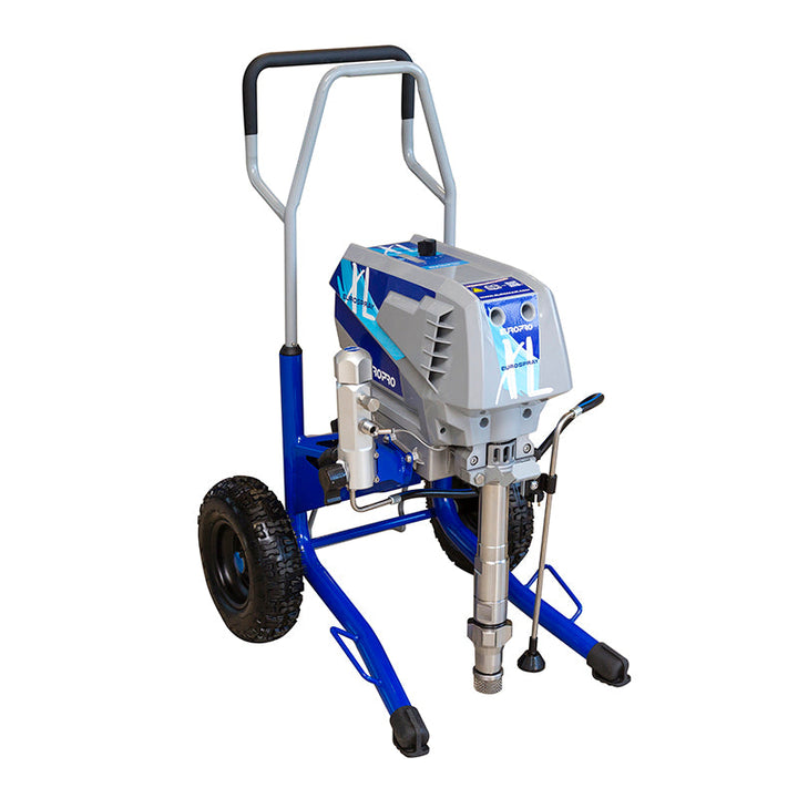 Pompe airless Eurospray XL sur châssis de chantier — Suisse