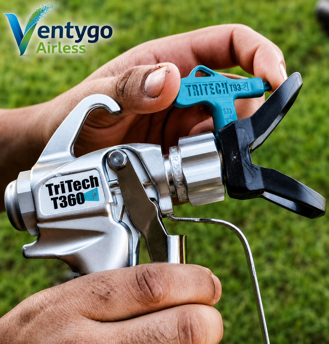 Pistolet airless professionnel TriTech T360 — livraison Suisse