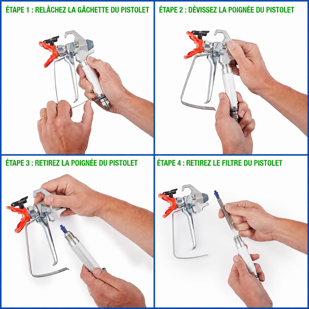 Filtre de Pistolet Airless Graco — Maille 100 (lot de 3)