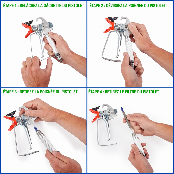 Filtre de Pistolet Airless Graco — Maille 100 (lot de 3)