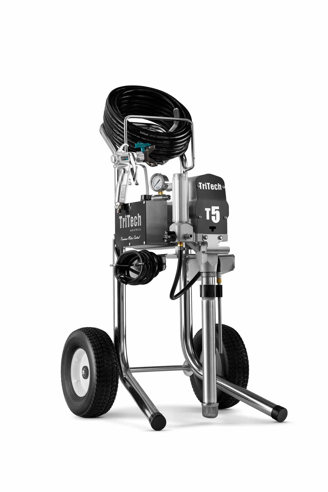 Pompe airless TriTech T5 sur chariot — 226 bar, 2,55 L/min — Swiss Airless Suisse