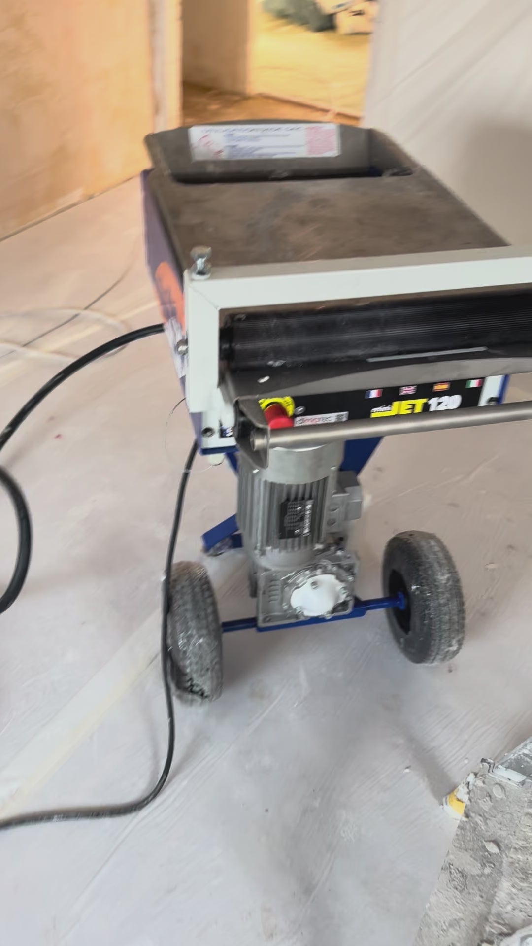 Machine à Enduire MiniJet 80 Euromair — Compacte 58 kg — 4,5 L/min — Pompe Interchangeable 5 min